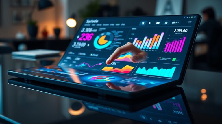 clear and functional dashboards