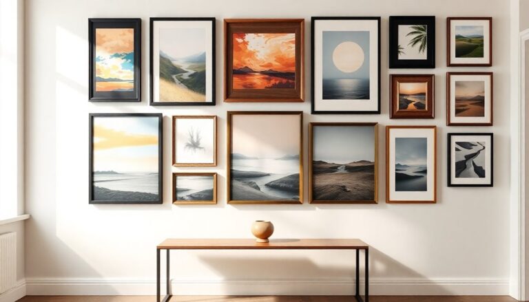 curated wall art elegance