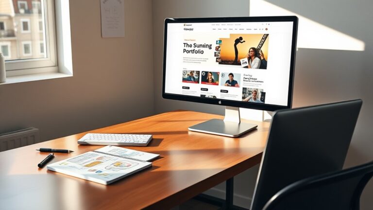 effective portfolio website design