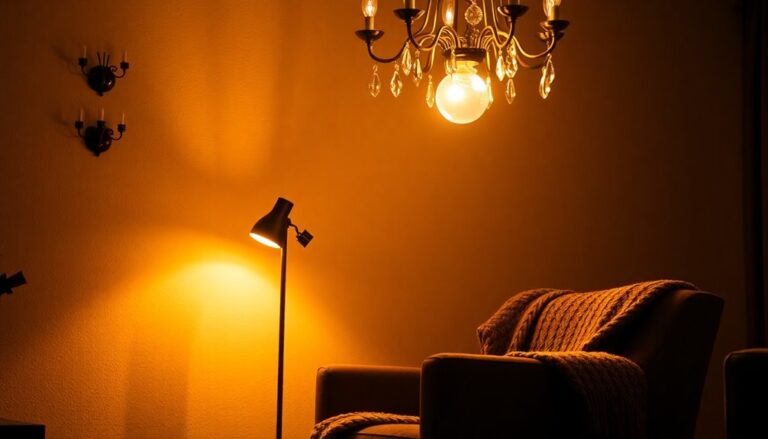 lighting fixtures enhance ambiance