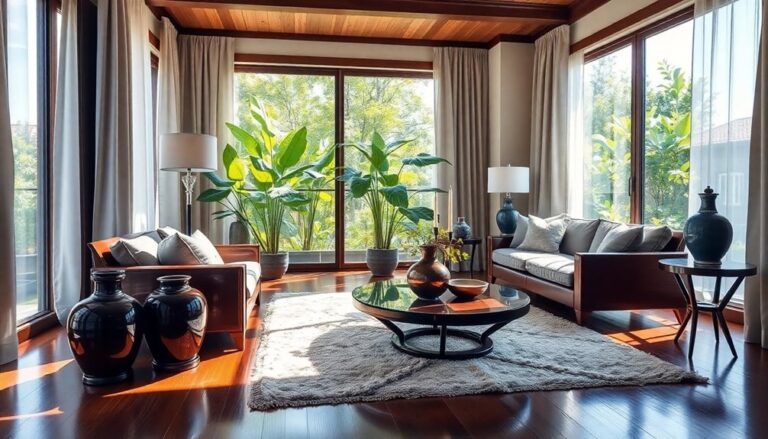 materials influence interior atmosphere