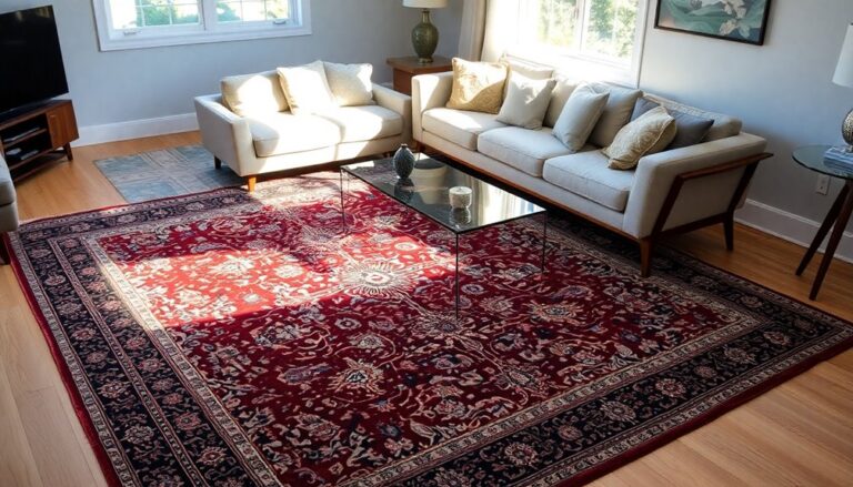 rugs shape interior aesthetics